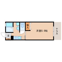 県立美術館前駅 徒歩23分 1階の物件間取画像